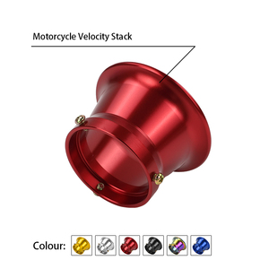 Filtre à air LINGQI pour <span class=keywords><strong>moto</strong></span> de course, matériau anti-corrosion, embout de filtre à air 50 mm pour <span class=keywords><strong>moto</strong></span> tout-terrain - Product Image 3