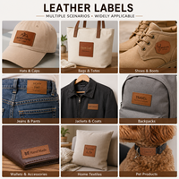 Fabricant de patchs en cuir personnalisés avec logo, étiquettes de marque gaufrées écologiques à coudre pour vêtements, chapeaux, jeans, sacs – Vente en gros