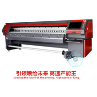 Impresora Digital OEM de 3.2m, Cabezal de Impresión Konica 512i 1024i, Impresoras de Gran Formato para Pancartas Flexibles de Exterior, Impresoras Eco Solventes con Tinta UV en Venta
