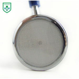 Stéthoscope à double tête Hope en alliage d'aluminium argenté, utilisation manuelle en milieu hospitalier - Product Image 4