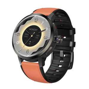 Dm82 Smartwatch Android 8.1 4G LTE Xoay Máy Ảnh AMOLED Màn Hình <span class=keywords><strong>Google</strong></span> Chơi Bản Đồ Âm Nhạc Máy Nghe Nhạc IP68 Không Thấm Nước HR Thông Minh Đồng Hồ - Product Image 2