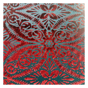 卸売 ストレッチ シルク ベルベット 生地 バーンアウト 花柄 ベルベット 生地 衣料品用 - Product Image 6