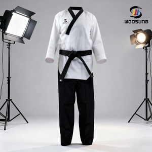 Uniforme de Taekwondo Tradicional Personalizado Woosung, <span class=keywords><strong>Dobok</strong></span> <span class=keywords><strong>para</strong></span> Entrenamiento de <span class=keywords><strong>Poomsae</strong></span> - Product Image 3