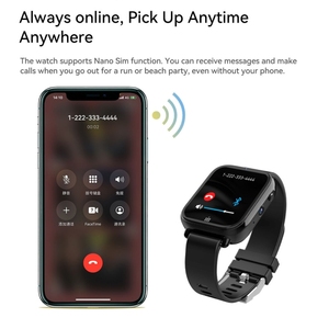 Rogbid Vua 4G Toàn Cầu Thông Minh Đồng Hồ Người Đàn Ông 4GB 128GB 2 Máy Ảnh 8MP 1600MAh Android 10 Smartwatch Điện Thoại Wifi GPS IP68 Không Thấm Nước - Product Image 6