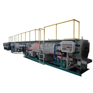 high accuracy multi-layer coextrusion plastic extrusion water gas supply PE pipe production line