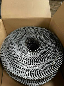 Clous de bardage en bobine de 50 mm, galvanisés à chaud, à tige torsadée, tête ronde pleine de 2,3 cm, pour travaux de construction extérieure - Product Image 5