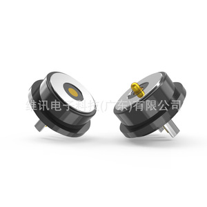 Tùy Chỉnh 8Mm Vòng Nam Kết Nối USB Pogopin Từ Sạc Đầu Với Nữ Từ Sạc Đầu - Product Image 1