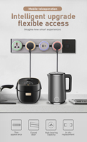 KLASS système de rail d'alimentation de bureau intelligent multifonctionnel universel de haute qualité prise de courant prise de courant multi-puissance