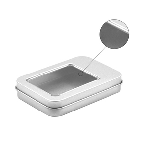 Bán buôn 88x60x16 Mét thiết bị điện tử hộp Trung Quốc sản xuất tại chỗ nhỏ hộp thiếc Lip Balm lưu trữ tin container bao bì kim loại hộp thiếc - Product Image 3