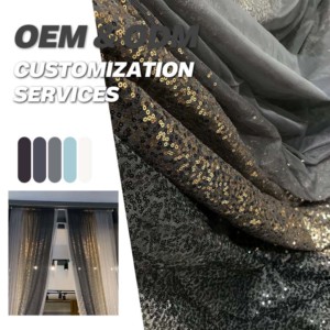 Ánh sáng khuếch tán thư thêu Voile - Sheer vải polyester cho ánh sáng nhà mềm - Product Image 1