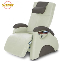 Siman pédicure massage spa chaise pas de plomberie luxe repose-pieds inclinable réglable ongles salon de beauté meubles salon de coiffure