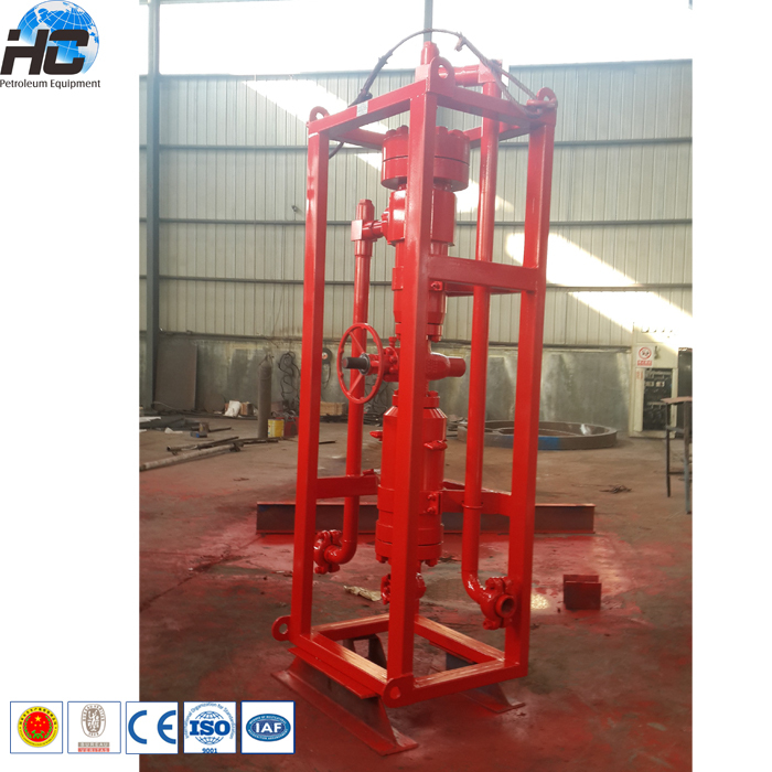 API 6A filtre desander/test de puits desander/sable jet système de produits de la Chine