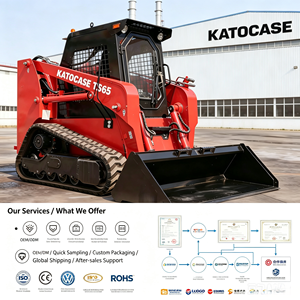 Minicargadora <span class=keywords><strong>de</strong></span> orugas hidráulica diésel KATOCASE con motor Weichai, radio <span class=keywords><strong>de</strong></span> giro corto <span class=keywords><strong>para</strong></span> reparación <span class=keywords><strong>de</strong></span> carreteras municipales y quitanieves - Product Image 5
