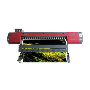 3.2 m printer cutter/pencetakan eco solvent cutting plotter/mesin format besar