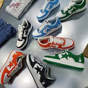 Baskets classiques pour hommes 2026, imprimé camouflage Ape Star, chaussures de sport décontractées très tendance pour l'été et l'automne - Product Image 2