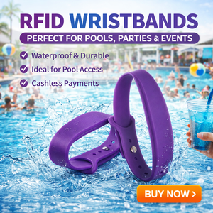 Pulsera de Silicona <span class=keywords><strong>RFID</strong></span> NFC Programable de Alta Calidad Personalizada con Chip NTAG216 de 13.56MHz - Product Image 1