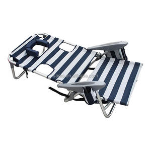 <span class=keywords><strong>Silla</strong></span> de playa plegable <span class=keywords><strong>reclinable</strong></span> de bolsillo de 5 posiciones de diseño moderno sillas de pesca con bolsa más fresca - Product Image 6