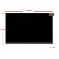 EDP 30-Pin 10,1 Zoll 1280x800 TFT LCD-Display GV101WXM-N81 60Hz BOE Panel 10,1 Zoll Kapazitives Touchpanel USB mit Treiberplatine