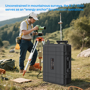 Estación de Energía Portátil de Litio de 3000W para Camping, Generador Solar de Onda Sinusoidal Pura con Paneles Plegables, Fuente de Alimentación para Automóvil - Product Image 1