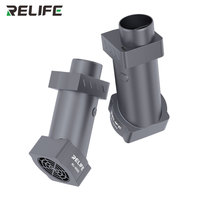 Extracteur de fumée pour microscope Relife RL-6600, 8500 tr/min, élimine efficacement la fumée d'huile, flux d'air puissant pour la réparation de cartes mères de téléphone