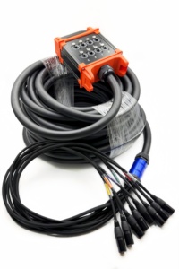 Câbles de communication blindés <span class=keywords><strong>RJ45</strong></span> Cat6 personnalisables en gros, 30M/50M, mâle-mâle, en forme de serpent - Product Image 3