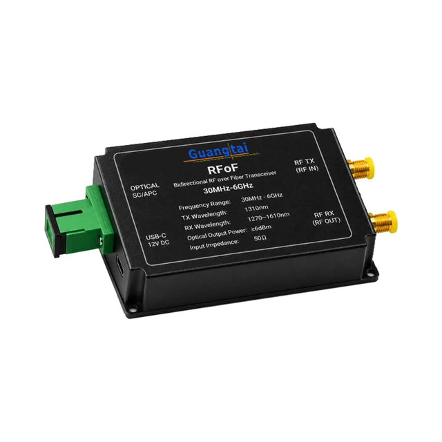 GT Laser RFoF-TR Bidirectional RF Over Fiber Transceiver Module 30MHz & 5KHz~12GHz