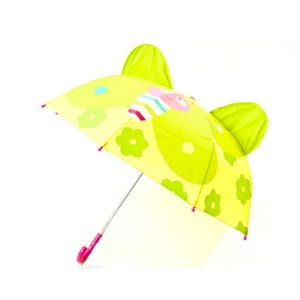 Sunny Kinte OEW Customized Printing Children Kids Cartoon Frog Ladybird Modern Business Gifts Manual Straight <b>Umbrella</b> Metal - Product Image 3