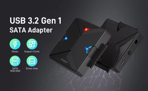 Một đến một bản sao usb3.2 Gen1 ABS 2.5 <span class=keywords><strong>3.5</strong></span> inch Sata HDD <span class=keywords><strong>SSD</strong></span> <span class=keywords><strong>Adapter</strong></span> với bản sao - Product Image 4