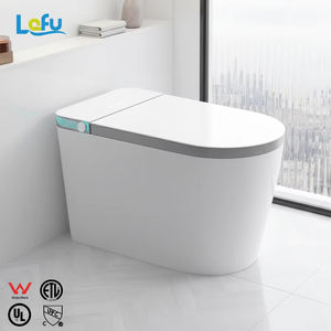 Offre Spéciale en forme de U articles sanitaires intelligents WC salle de bain monté au sol pas cher siège de <span class=keywords><strong>toilette</strong></span> automatique <span class=keywords><strong>toilette</strong></span> intelligente en céramique - Product Image 1
