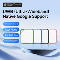 Traceur intelligent UWB anti-perte pour animaux de compagnie, enfants, bagages, portefeuilles, clés – Localisateur précis compatible Android Find Hub