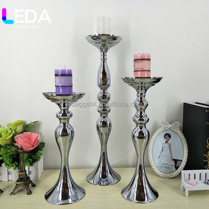 Jarrón de Metal de Lujo LEDA al por Mayor, en Dorado, Plateado, Blanco y Negro, con Forma de Florero, para Decoración de Centros de Mesa en Bodas, Elegante - Product Image 3