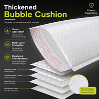 Enveloppes d'expédition résistantes à la déchirure Youhe avec emballage personnalisé, enveloppes à bulles imperméables