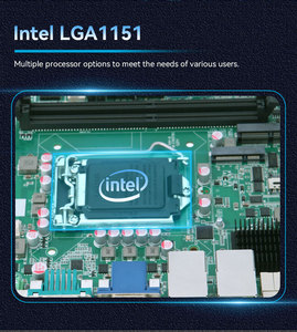 Dual <span class=keywords><strong>Intel</strong></span> I210 Gigabit LAN <span class=keywords><strong>H110</strong></span> LGA1151เมนบอร์ด ITX พร้อม Mini PCIE + ช่องใส่ซิมสำหรับ iot/gateway - Product Image 3