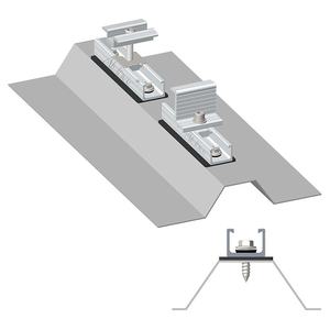 Structure de montage sur toit en aluminium pour mini-rails, rail court <span class=keywords><strong>solaire</strong></span>, support de <span class=keywords><strong>panneau</strong></span> <span class=keywords><strong>solaire</strong></span> en gros, certifié TUV AS NZS |   AISINEE - Product Image 2