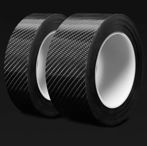 Adhesivo impermeable de <span class=keywords><strong>vinilo</strong></span> de fibra de carbono 5D, Adhesivo de cinta de fibra de carbono negro adecuado <span class=keywords><strong>para</strong></span> automóviles, motocicletas - Product Image 5