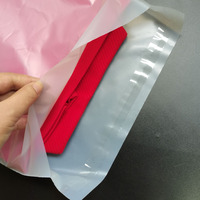 Sacs d'emballage biodégradables en PLA/pchauve-souris, translucide, 100 unités, emballages pour vêtements