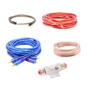 כבל רמקול שקוף מקצועי מסוג Twisted Pair עם מחברי בננה מוזהבים, כבל קואקסיאלי לרמקול לרכב ומיקרופון - Product Image 5