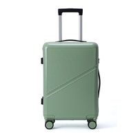 Ensemble valise de voyage 3 pièces, valise ronde en Polycarbonate Durable, sac à roulettes, chariot gratuit