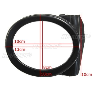 Par de Cubiertas Negras para Faros Antiniebla de Coche, Estilo BMW E46 M3, 2001 2002 2003 2004 2005 2006, Cubiertas para Faros Antiniebla Izquierdo+Derecho - Product Image 6