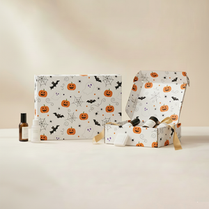Grande boîte d'<span class=keywords><strong>emballage</strong></span> extérieure en carton ondulé en forme d'avion pour Halloween, idéale pour les cocktails et les bonbons, <span class=keywords><strong>cadeau</strong></span> pour invités d'Halloween - Product Image 4