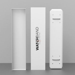 Caja de Papel Personalizada de Fábrica OEM, Caja de Embalaje de Papel y Plástico, Bandeja Interior para Correa de Reloj, Paquete de Venta al por Mayor y Menor - Product Image 1