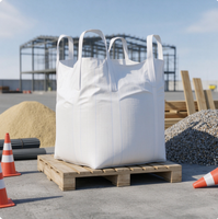 Sac FIBC reconditionné d'occasion 2000 kg pour la manutention industrielle de minerais, de pierres de carrière et de matériaux en vrac
