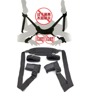 Sangles de bondage SM, bondage au lit, menottes, attaches pour les pieds, fabricant de produits pour adultes, vente en gros et dropshipping. - Product Image 1