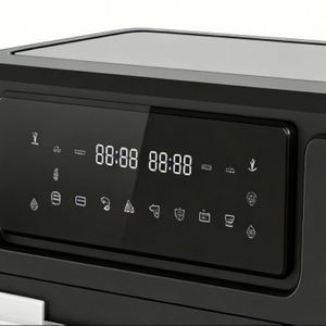 Friteuse à air électrique numérique carrée en plastique 10L, sans huile, cuisson rapide, économe en énergie, classique, pour usage hôtelier et domestique, allemande - Product Image 2