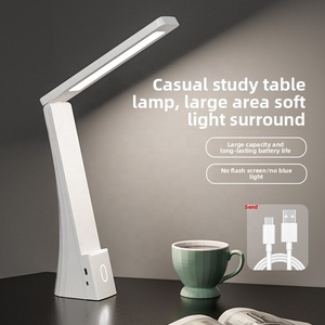 Lampe d'étude pliable multifonctionnelle pour étudiants Nouvelle veilleuse en plastique et lampe <span class=keywords><strong>de</strong></span> lecture avec cadeau pour dortoir - Product Image 2