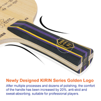 Raket Tenis Meja Profesional Loki 2026 Hot Sell Nano Carbon Fiber Kayu Ayous Merek Blade Tenis Meja