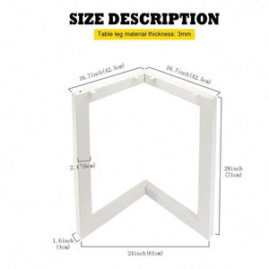 Germany New Arrival White Chrome Steel Mid Century <b>Table</b> <b>Legs</b> Hot Sale Metal <b>Table</b> <b>Legs</b> Kitchen Hospital Living Room Bedroom - Product Image 3