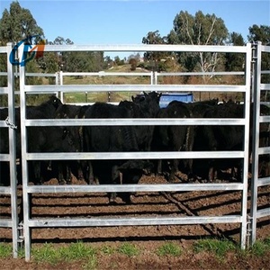 Valla de seguridad para ganado, <span class=keywords><strong>corral</strong></span> para caballos, cerca de patio con agujero cuadrado, marco de acero, acabado por inmersión en caliente, enrejado para ganado, recinto de granja - Product Image 2