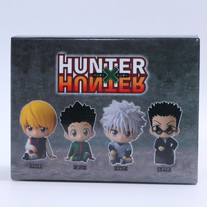Set di 4 Action Figure Anime di <span class=keywords><strong>Killua</strong></span> Zoldyck, Statuette in Versione Q, Figurine per Auto, Blind Box - Product Image 4