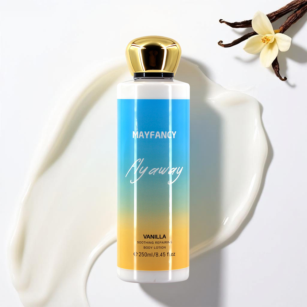 Factory Direct Supplier OEM Organic Vanilla Cashmere Body Lotion 24-Hour Moisturizing Nourishing Unisex All Skin Types